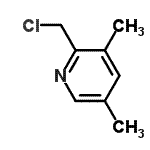 CAS#: 153476-69-8， 2-(Chloromethyl)-3,5-Dimethylpyridine