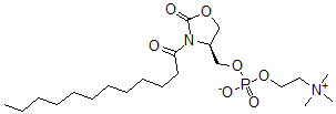 CAS#: 153531-48-7， [(4S)-3-Dodecanoyl-2-Oxo-1,3-Oxazolidin-4-Yl]Methyl 2-Trimethylazaniumylethyl Phosphate