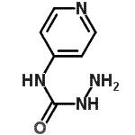 CAS#: 153539-26-5， N-(4-Pyridinyl)Hydrazinecarboxamide