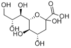 structure of CAS# 153666-19-4, 3-Deoxy-D-Glycero-D-Galacto-2-Nonulopyranosonicacid;(2S,4S,5R,6R)-2,4,5-Trihydroxy-6-[(1S,2R)-1,2,3-Trihydroxypropyl]Tetrahydropyran-2-Carboxylate;(2S,4S,5R,6R)-2,4,5-Trihydroxy-6-[(1S,2R)-1,2,3-Trihydroxypropyl]-2-Tetrahydropyrancarboxylate;Zinc04352627