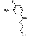 CAS#: 153774-39-1， Allyl 3-Amino-4-Fluorobenzoate