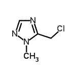 CAS#: 153851-72-0， 5-(Chloromethyl)-1-Methyl-1H-1,2,4-Triazole