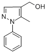 structure of CAS# 153863-35-5, 5-Methyl-1-Phenyl-1H-Pyrazole-4-Methanol;(5-Methyl-1-Phenyl-1H-Pyrazol-4-Yl)Methanol ,98%;(5-METHYL-1-PHENYL-1H-PYRAZOL-4-YL)METHANOL