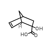 CAS#: 153923-33-2， (1R)-2-Hydroxybicyclo[2.2.1]Hept-5-Ene-2-Carboxylic Acid