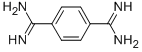 structure of CAS# 15411-54-8, 1,4-Benzenedicarboximidamide;Benzene-1,4-Dicarboxamidine;1,4-Benzenedicarboximidamide;Terephthalamidine