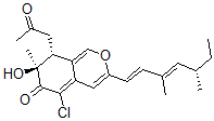 CAS#: 154170-71-5， (7R,8R)-5-Chloro-3-[(1E,5S)-3,5-Dimethylhepta-1,3-Dienyl]-7-Hydroxy-7-Methyl-8-(2-Oxopropyl)-8H-Isochromen-6-One