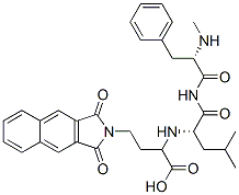 CAS#: 154296-67-0， (2R)-4-(1,3-Dioxobenzo[f]Isoindol-2-Yl)-2-[[(2S)-4-Methyl-1-[[(2S)-2-Methylamino-3-Phenylpropanoyl]Amino]-1-Oxopentan-2-Yl]Amino]Butanoic Acid