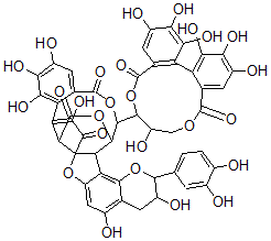 CAS#: 154561-15-6， Camelliatannin F