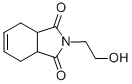 structure of CAS# 15458-48-7, N-(2-Hydroxyethyl)-1,2,3,6-Tetrahydrophthalimide;2-(2-Hydroxyethyl)-3A,4,7,7A-Tetrahydroisoindole-1,3-Quinone;1,2,3,6,-Tetrahydro-N-(2-Hydroxyethyl)Phthalimide;Nsc68479