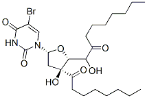 CAS#: 154653-67-5， [(2R,3S,5R)-5-(5-Bromo-2,4-Dioxopyrimidin-1-Yl)-2-(Octanoyloxymethyl)Oxolan-3-Yl] Octanoate
