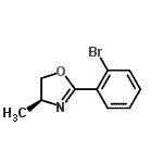 CAS#: 154701-59-4， (4S)-2-(2-Bromophenyl)-4-Methyl-4,5-Dihydro-1,3-Oxazole