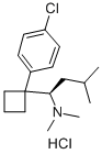 CAS#: 154752-45-1， (alphaR)-1-(4-Chlorophenyl)-N,N-Dimethyl-alpha-(2-Methylpropyl)-Cyclobutanemethanamine Hydrochloride (1:1)