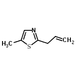CAS#: 154776-22-4， 2-Allyl-5-Methyl-1,3-Thiazole