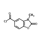 CAS#: 154780-55-9， 3-Methyl-2-Oxo-2,3-Dihydro-1,3-Benzoxazole-5-Carbonyl Chloride