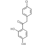 CAS#: 15485-64-0， 2-(4-Chlorophenyl)-1-(2,4-Dihydroxyphenyl)Ethanone
