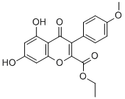 CAS#: 15485-76-4， 2-Carbethoxy-5,7-Dihydroxy-4'-Methoxyisoflavone