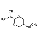 CAS#: 154917-40-5， cis-2-Isopropyl-N-Methyl-1,3-Dioxan-5-Amine