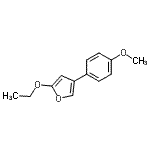 CAS#: 155108-62-6， 2-Ethoxy-4-(4-Methoxyphenyl)Furan