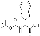 CAS#: 155172-73-9， 2,3-Dihydro-1H-Inden-2-Yl({[(2-Methyl-2-Propanyl)Oxy]Carbonyl}Amino)Acetic Acid