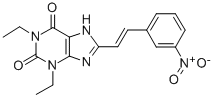 CAS#: 155271-82-2， 1,3-Diethyl-8-[(E)-2-(3-Nitrophenyl)Ethenyl]-7H-Purine-2,6-Dione