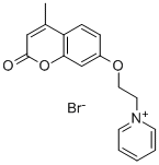 CAS#: 155272-58-5， 4-Methyl-7-(2-Pyridin-1-Ium-1-Ylethoxy)Chromen-2-One Bromide