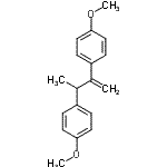 CAS#: 15542-00-4， 1,1'-(1-Butene-2,3-Diyl)Bis(4-Methoxybenzene)