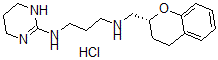 CAS#: 155428-00-5， N-[[(2R)-Chroman-2-Yl]Methyl]-N'-(1,4,5,6-Tetrahydropyrimidin-2-Yl)Propane-1,3-Diamine Hydrochloride
