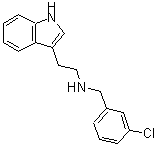 CAS#: 155503-31-4， N-(3-Chlorobenzyl)-2-(1H-Indol-3-Yl)Ethanamine