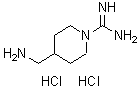CAS#: 155542-32-8， 4-(Aminomethyl)-1-Piperidinecarboximidamide Dihydrochloride