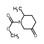 CAS#: 155585-37-8， Methyl 2-Methyl-5-Oxo-1-Piperidinecarboxylate