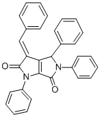 CAS#: 155592-98-6， (3Z)-1,4,5-Tri(Phenyl)-3-(Phenylmethylidene)-4H-Pyrrolo[4,3-d]Pyrrole-2,6-Dione