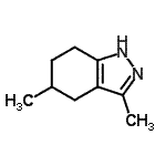 CAS#: 155935-32-3， 3,5-Dimethyl-4,5,6,7-Tetrahydro-1H-Indazole