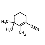 CAS#: 15595-72-9， 2-Amino-3,3-Dimethyl-1-Cyclohexene-1-Carbonitrile