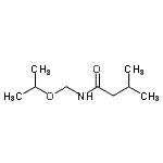 CAS#: 156026-05-0， N-(Isopropoxymethyl)-3-Methylbutanamide