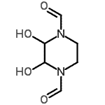 CAS#: 156092-36-3， 2,3-Dihydroxy-1,4-Piperazinedicarbaldehyde