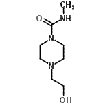 CAS#: 156135-40-9， 4-(2-Hydroxyethyl)-N-Methyl-1-Piperazinecarboxamide