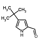 CAS#: 156245-57-7， 4-(2-Methyl-2-Propanyl)-1H-Pyrrole-2-Carbaldehyde