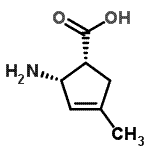 CAS#: 156292-41-0， (1R,2S)-2-Amino-4-Methyl-3-Cyclopentene-1-Carboxylic Acid