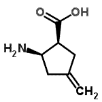 CAS#: 156292-48-7， (1S,2R)-2-Amino-4-Methylenecyclopentanecarboxylic Acid