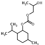 CAS#: 156324-82-2， 2-Hydroxypropyl 2-Isopropyl-5-Methylcyclohexyl Carbonate