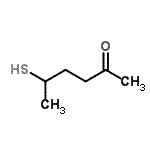 CAS#: 156386-62-8， 5-Sulfanyl-2-Hexanone