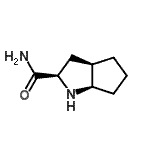 CAS#: 156481-95-7， (2R,3aR,6aR)-Octahydrocyclopenta[b]Pyrrole-2-Carboxamide