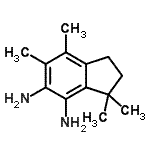 CAS#: 156485-24-4， 3,3,6,7-Tetramethyl-4,5-Indanediamine