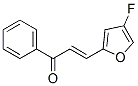 structure of CAS# 1565-90-8, 4-Fluoro-3-(2-Furyl)Acrylophenone;(E)-1-(4-Fluorophenyl)-3-Furan-2-Ylprop-2-En-1-One;1-(4-Fluorophenyl)-3-(2-Furyl)Prop-2-En-1-One;(E)-1-(4-Fluorophenyl)-3-(2-Furyl)Prop-2-En-1-One
