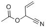 structure of CAS# 15667-63-7, Acetic Acid 1-Cyano-2-Propenyl Ester;Acetic Acid 1-Cyanoprop-2-Enyl Ester;1-Cyanoprop-2-Enyl Ethanoate;2-Acetoxy-3-Butenenitrile