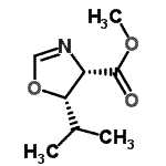CAS#: 156808-49-0， Methyl (4S,5S)-5-Isopropyl-4,5-Dihydro-1,3-Oxazole-4-Carboxylate