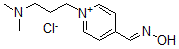 CAS#: 15682-12-9， 4-Hydroxyiminomethyl-1-(3-N,N-dimethylaminopropyl)pyridinium chloride