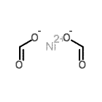 structure of CAS# 15694-70-9, Nickel(2+) Diformate;6/2/3349;diformiate de nickel(2+);nickel diformate