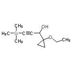 CAS#: 157022-44-1， 1-(1-Ethoxycyclopropyl)-3-(Trimethylsilyl)-2-Propyn-1-Ol