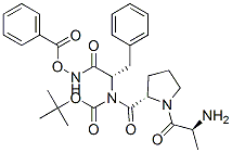 CAS#: 157135-53-0， [[(2S)-1-[[(2S)-1-[(2S)-2-[(2-Methylpropan-2-Yl)Oxycarbonylamino]Propanoyl]Pyrrolidine-2-Carbonyl]Amino]-1-Oxo-3-Phenylpropan-2-Yl]Amino] Benzoate